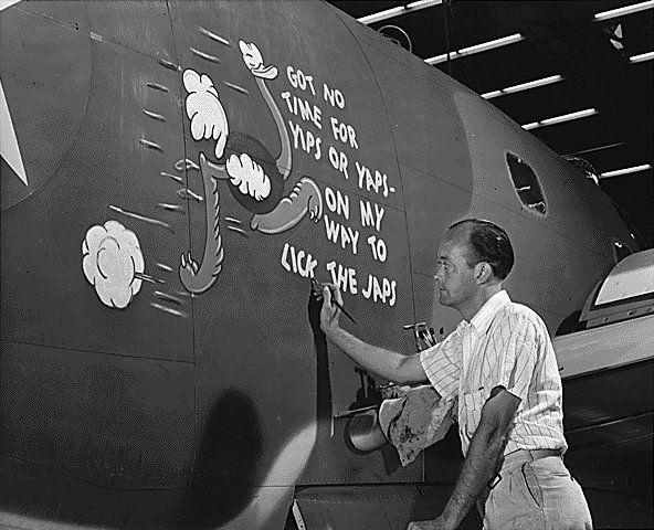 Lockheed pv 1 burbank nose art