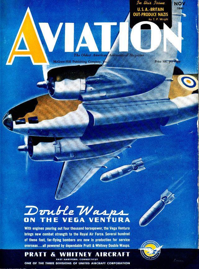 Aviation cover november 1941