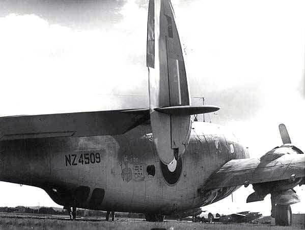 Lockheed pv 1 nz4509 fuselage