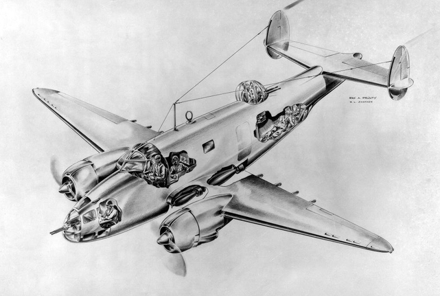 Lockheed pv 1 ventura crew positions